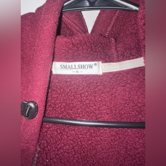 Smallshow Women’s Fleece Zip Up Maternity Baby Wearing Hoodie Jacket Sz XL - Picture 3 of 7